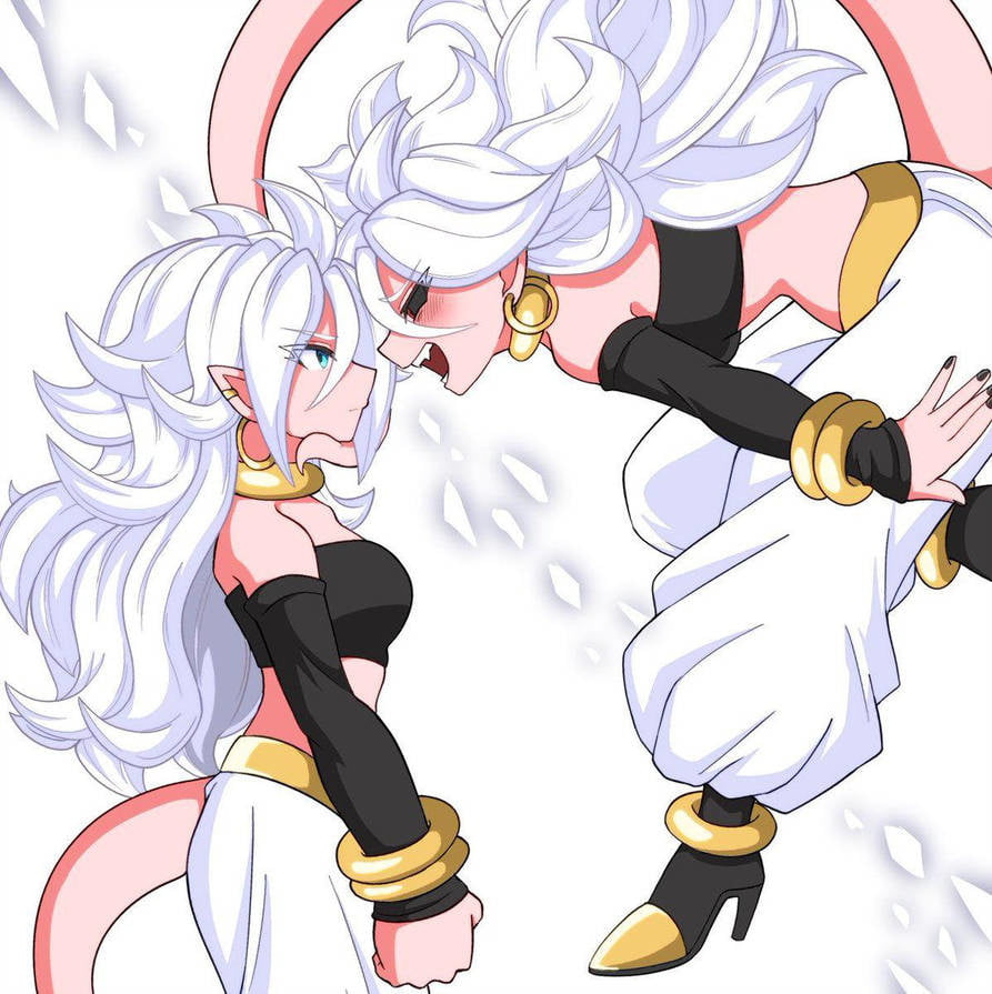 My wife Android 21 from Dragon Ball